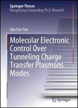 Molecular Electronic Control Over Tunneling Charge Transfer Plasmons Modes