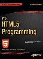 Pro Html5 Programming: Powerful Apis For Richer Internet Application Development (2nd Edition)