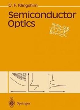 Semiconductor Optics (springer Study Edition)
