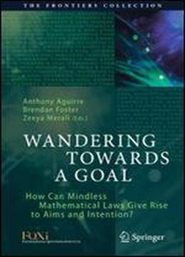 Wandering Towards A Goal: How Can Mindless Mathematical Laws Give Rise To Aims And Intention? (the Frontiers Collection)