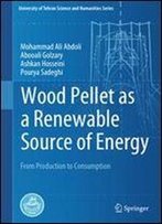 Wood Pellet As A Renewable Source Of Energy: From Production To Consumption (University Of Tehran Science And Humanities Series)