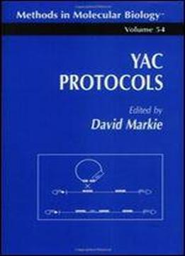 Yac Protocols (methods In Molecular Biology) By David Markie