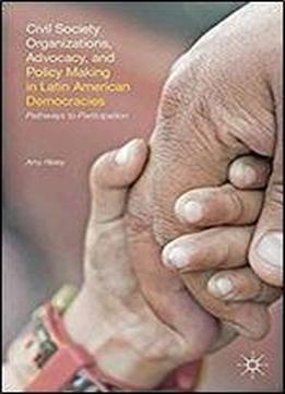 Civil Society Organizations, Advocacy, And Policy Making In Latin American Democracies: Pathways To Participation