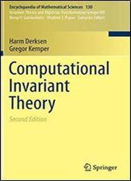 Computational Invariant Theory (2nd Edition)