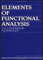Elements Of Functional Analysis Of L. A. Lusternik