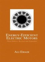 Energy-Efficient Electric Motors, Third Edition, Revised And Expanded (Electrical And Computer Engineering)