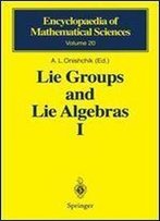 Foundations Of Lie Theory And Lie Transformation Groups