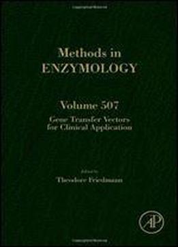 Gene Transfer Vectors For Clinical Application, Volume 507 (methods In Enzymology)