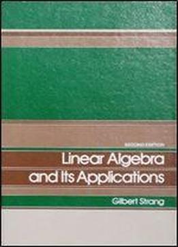 Linear Agebra And Its Applications