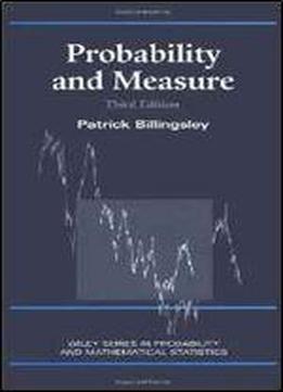 Probability And Measure 3rd Edition