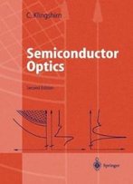 Semiconductor Optics (Advanced Texts In Physics)