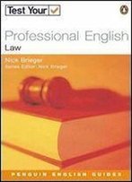 Test Your Professional English Law (Penguin English)