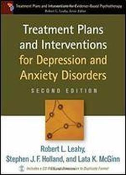 Treatment Plans And Interventions For Depression And Anxiety Disorders, 2e (treatment Plans And Interventions For Evidence-based Psychotherapy)