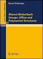 Almost-Bieberbach Groups: Affine And Polynomial Structures (Lecture Notes In Mathematics)