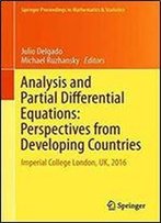 Analysis And Partial Differential Equations: Perspectives From Developing Countries