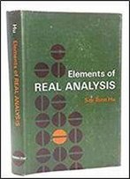 Elements Of Real Analysis (Holden-Day Series In Mathematics)
