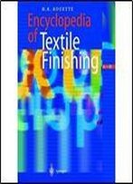 Encyclopedia Of Textile Finishing