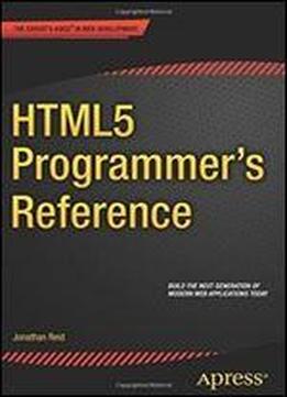 Html5 Programmer's Reference