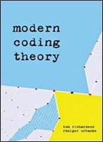Modern Coding Theory
