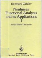 Nonlinear Functional Analysis And Its Applications