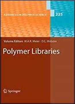 Polymer Libraries (advances In Polymer Science)