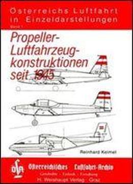 Propeller-luftfahrzeug-konstruktionen Seit 1945