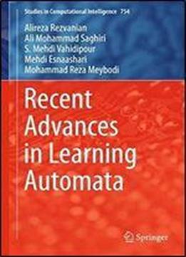 Recent Advances In Learning Automata (studies In Computational Intelligence)