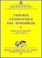 Theorie Axiomatique Des Ensembles