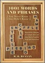 1,001 Words And Phrases You Never Knew You Didn't Know: Hopperdozer, Hoecake, Ear Trumpet, Dort, And Other Nearly Forgotten Terms And Expressions