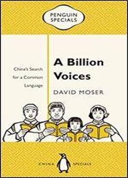 A Billion Voices: China's Search For A Common Language