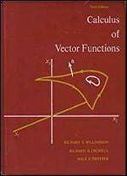 Calculus Of Vector Functions