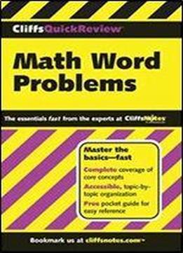 Cliffsquickreview Math Word Problems