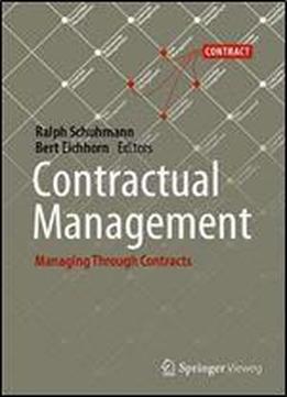 Contractual Management: Managing Through Contracts