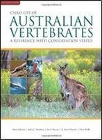Csiro List Of Australian Vertebrates: A Reference With Conservation Status