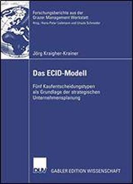 Das Ecid-modell: Fnf Kaufentscheidungstypen Als Grundlage Der Strategischen Unternehmensplanung