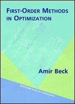 First-order Methods In Optimization