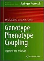 Genotype Phenotype Coupling: Methods And Protocols