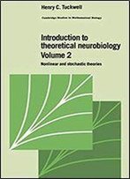 Introduction To Theoretical Neurobiology: Volume 2, Nonlinear And Stochastic Theories (Cambridge Studies In Mathematical Biology)