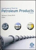 Manual On Significance Of Tests For Petroleum Products
