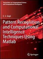 Pattern Recognition And Computational Intelligence Techniques Using Matlab
