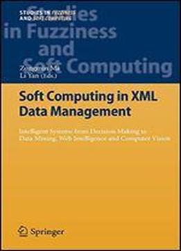 Soft Computing In Xml Data Management: Intelligent Systems From Decision Making To Data Mining, Web Intelligence And Computer Vision
