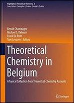 Theoretical Chemistry In Belgium: A Topical Collection From Theoretical Chemistry Accounts (Highlights In Theoretical Chemistry)