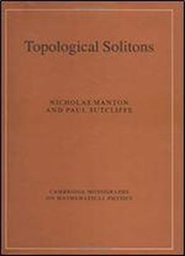 Topological Solitons (cambridge Monographs On Mathematical Physics)