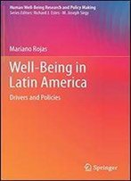 Well-Being In Latin America: Drivers And Policies (Human Well-Being Research And Policy Making)