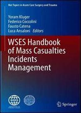Wses Handbook Of Mass Casualties Incidents Management