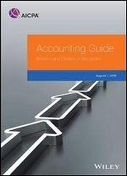 Accounting Guide: Brokers And Dealers In Securities 2019