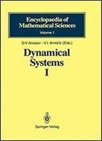 Dynamical Systems I (Encyclopaedia Of Mathematical Sciences)