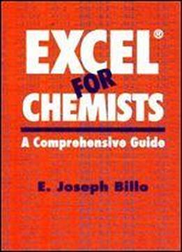 Excel For Chemists: A Comprehensive Guide