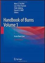 Handbook Of Burns Volume 1: Acute Burn Care