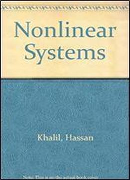Nonlinear Systems, 1st Edition